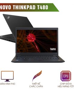 Laptop cũ Lenovo ThinkPad T480 - Core i5* 8250U - 8GB RAM - SSD 256GB - 14