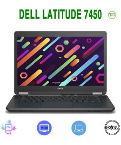 Laptop Cũ Dell latitude e7450 cũ / Core i7*5600U/ RAM 8G/ Ổ SSD 120G/ MÀN 14.0 HD