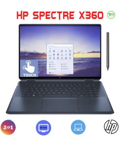 [Mới 100%] HP Spectre x360 2-in-1 16-f1023dx (2022) (Core™ i7-1260P, Ram 16G, SSD 1TB, 4K OLED, VGA Intel® Arc™ A370M)