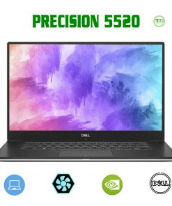 Laptop Cũ Dell Precision 5520 Core i7-7700HQ/7820HQ/ RAM 16GB / SSD 256GB / VGA M1200 / 15.6″ 4K
