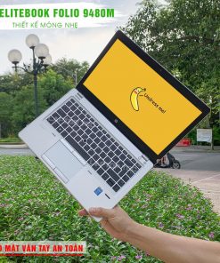 Laptop Cũ Hp Elitebook Folio 9480m Ultrabook i5-4300U| RAM 4G | SSD 120GB | 14 Inches HD | Card on