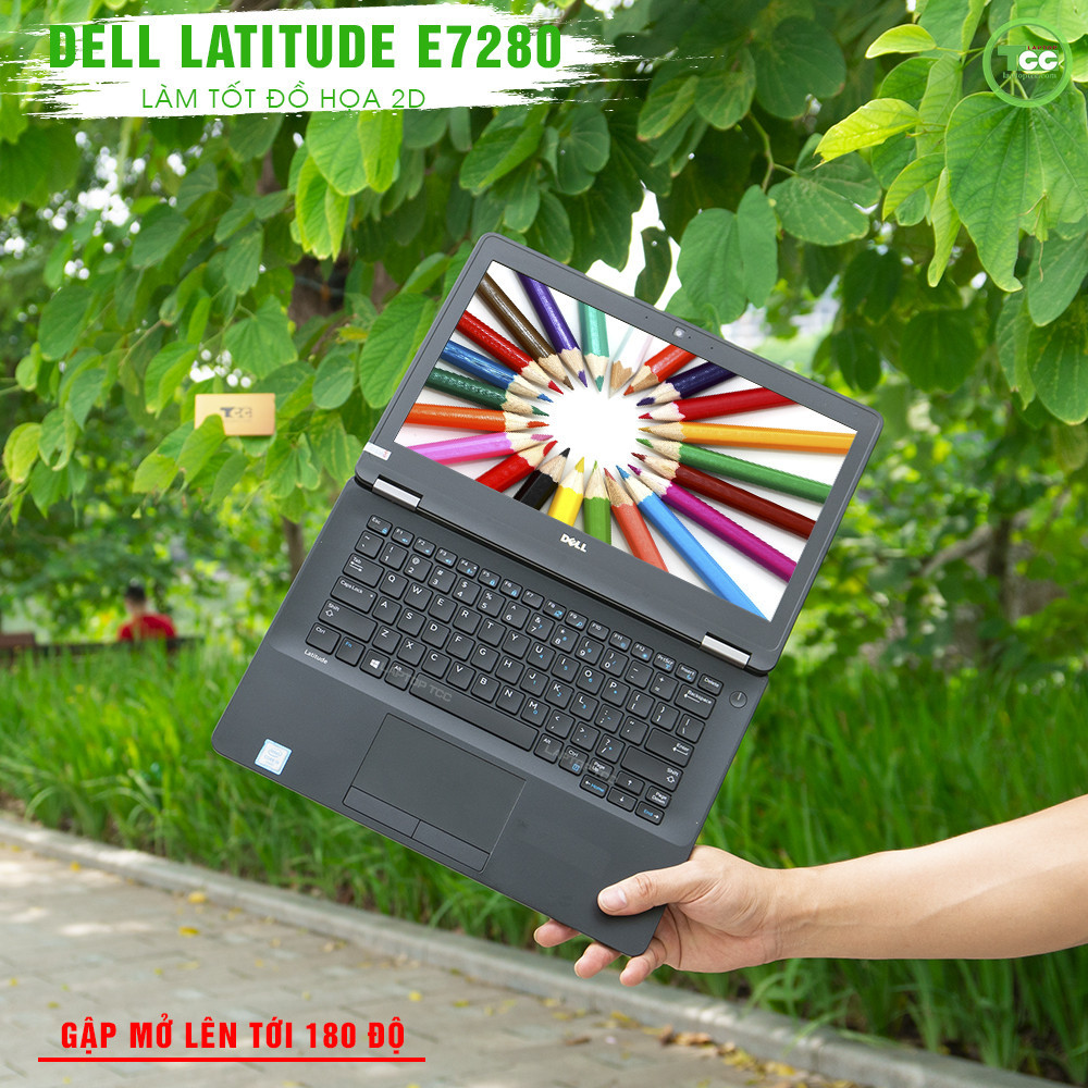 Laptop Cũ Dell Latitude e7280 / Core i5-6300U/ RAM 16G/ SSD 256GB/ MÀN 12.5 FHD Laptop Cũ Dell Latitude e7280 / Core i5-6300U/ RAM 16G/ SSD 256GB/ MÀN 12.5 FHD