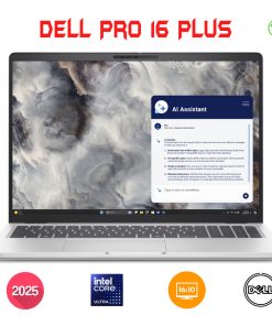 [New 100%] Dell Pro 16 Plus PB16250 2025 Platinum Silver (Ultra 5 235U, RAM 16GB, SSD 512GB, 16