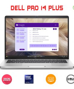 [New 100%] Dell Pro 14 Plus PB14250 2025 Platinum Silver ( Ultra 7 265U, RAM 16GB, SSD 512GB, 14