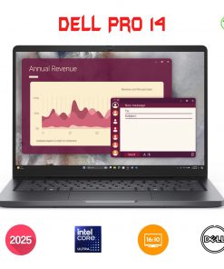 [New 100%] Dell Pro 14 PC14250 2025 Magnetite  ( Ultra 5 225U, RAM 16GB, SSD 512GB, 16