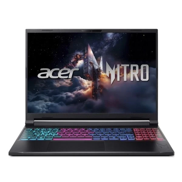 Laptop Acer Nitro V 16S | Core 7-240H | RAM 16GB DDR5 | SSD 1TB PCIe | VGA RTX 5060 8GB | 16.0 WUXGA IPS, 180Hz | Win11 Laptop Acer Nitro V 16S | Core 7-240H | RAM 16GB DDR5 | SSD 1TB PCIe | VGA RTX 5060 8GB | 16.0 WUXGA IPS, 180Hz | Win11