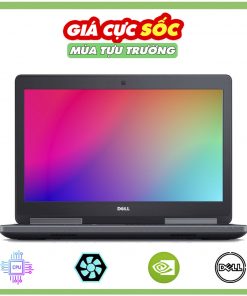 Laptop Cũ Dell Precision 7510 Xeon E3-1505M V5| Ram 8GB| SSD 256GB| VGA NVIDIA M1000M| Màn 15.6 4K