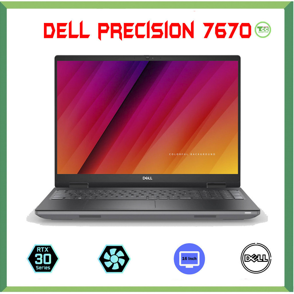 Dell Precision 7670 Core™ I7-12850HX, RAM 64GB, SSD 512GB, 16 Dell Precision 7670 Core™ I7-12850HX, RAM 64GB, SSD 512GB, 16