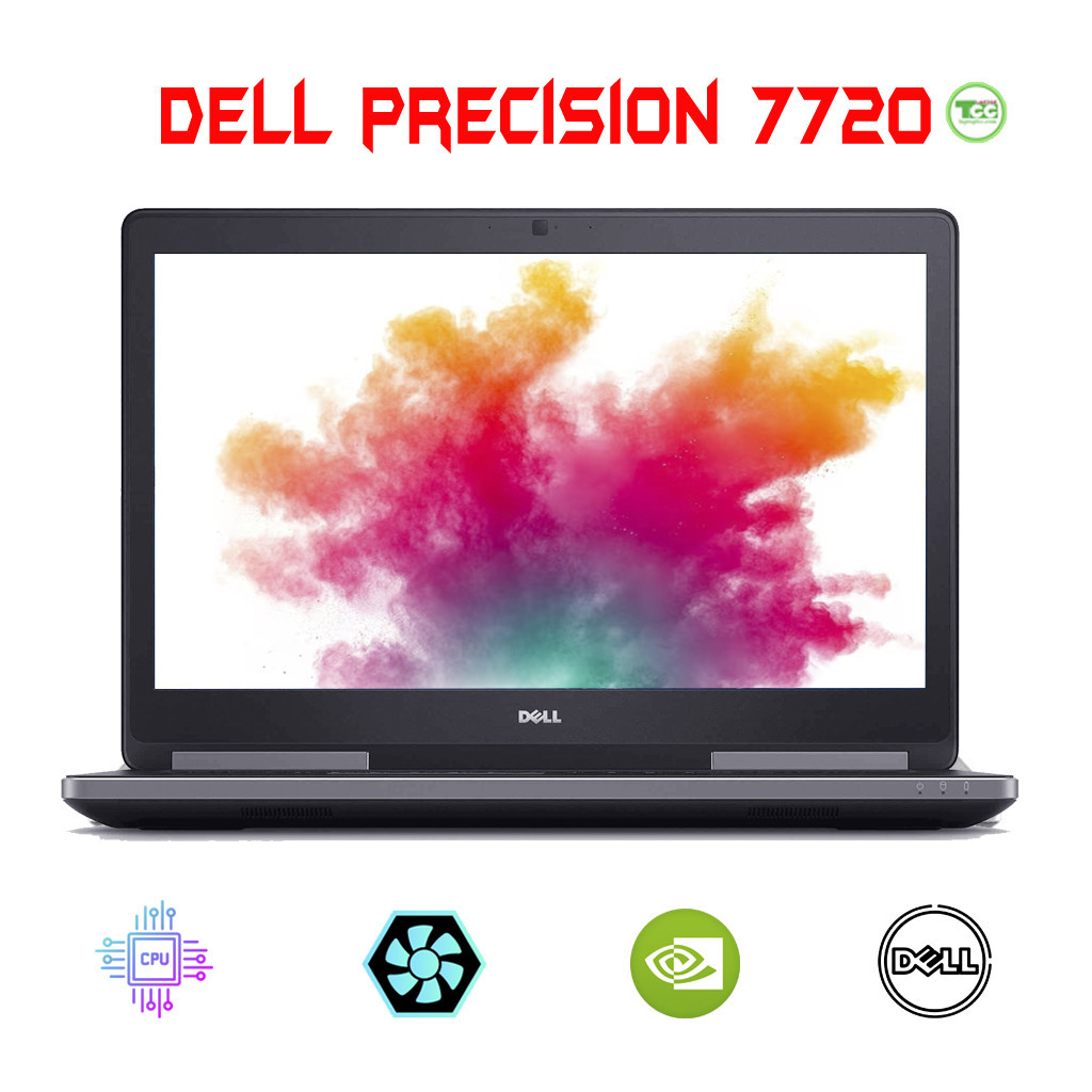 Dell Precision 7720 Core i7* 7820HQ, RAM 16GB, SSD 512GB, 17.3 Dell Precision 7720 Core i7* 7820HQ, RAM 16GB, SSD 512GB, 17.3
